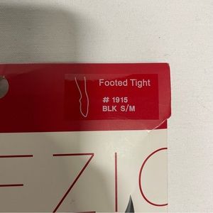 Capezio Black footed tights in a size S/M.